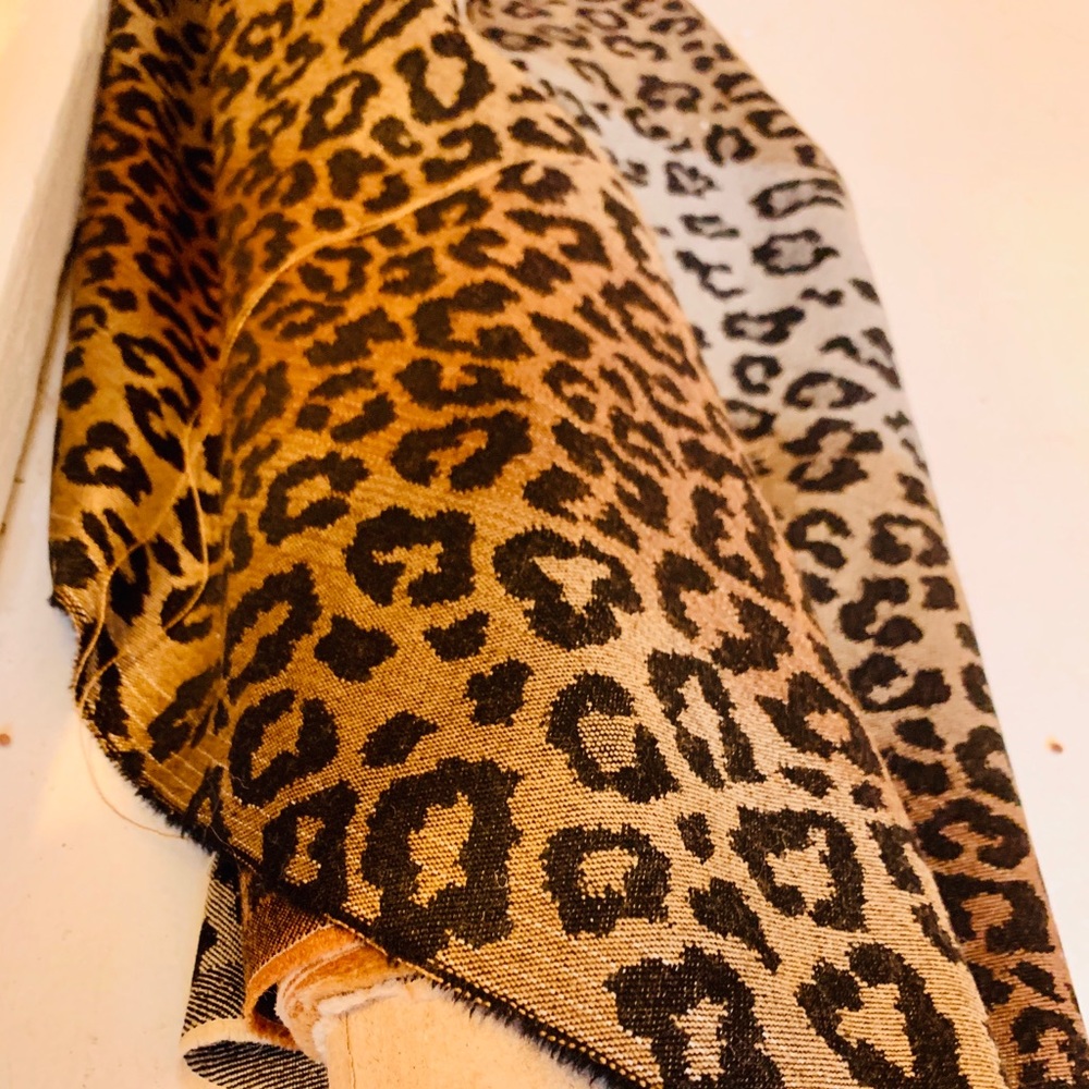 Vintage Animal Print Upholstery Fabric Pollack
